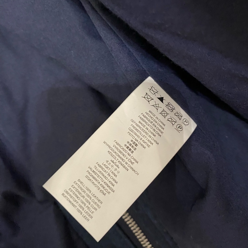 MICHAEL KORS leather Suede Moto Jacket M - Picture 4 of 15